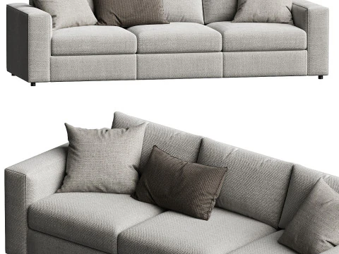 Canap&eacute; large Bellevue Collection LAUREL CANYON par Lexington Modèle 3D