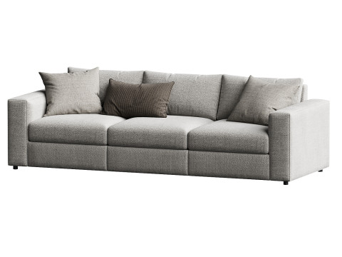 Bellevue Wide Sofa LAUREL CANYON Collection by Lexington 3D Model