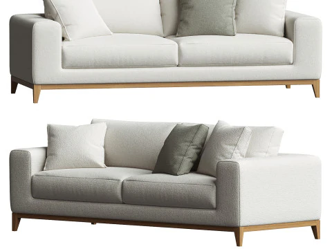 Donovan Sofa Classic Home 3D Model