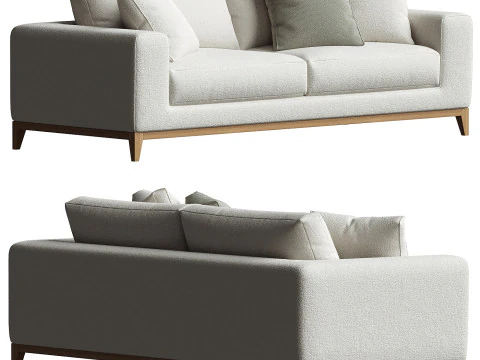 Donovan Sofa Classic Home 3D Model