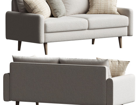 Cococon Loveseat Sofa 3D 模型