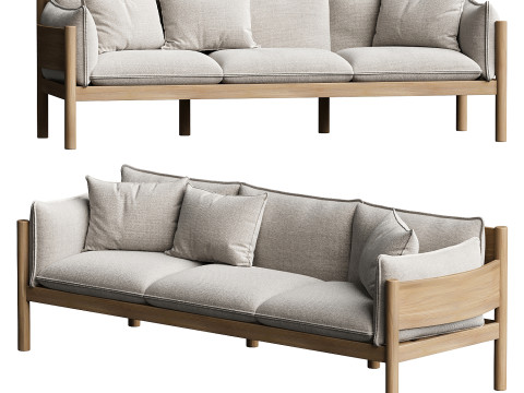 MEMO 3 seater sofa Studio Tolvanen 3D Модель