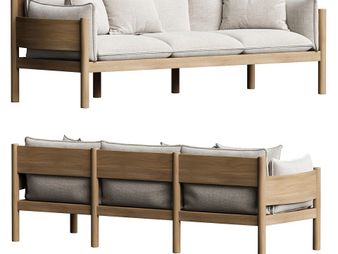 MEMO 3 seater sofa Studio Tolvanen 3D Модель
