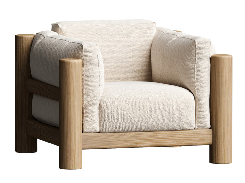 Ronald Sasson Armchair Marina 3D 模型