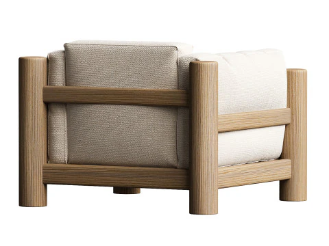Ronald Sasson Armchair Marina 3D Model