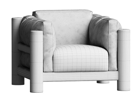 Marina Kursi Berlengan Ronald Sasson Model 3D