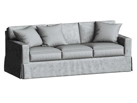 Richmond Sofa Bungalow classic 3D Modell