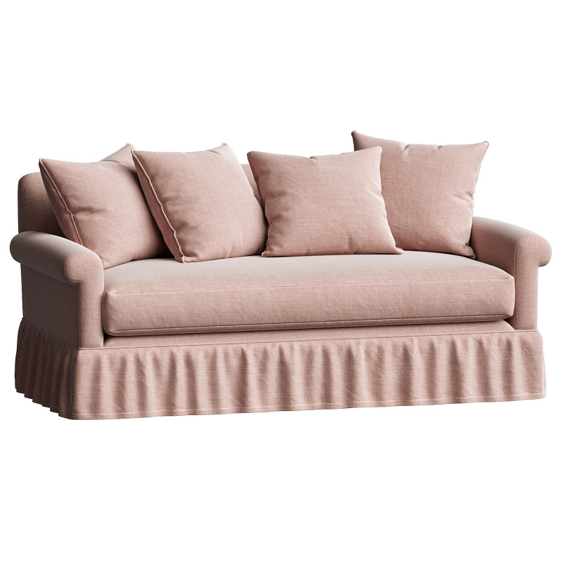 NiX by Nicola Harding curtain call 3 seater sofa 3D Modell .c4d .max .obj .3ds .fbx .stl .blend
