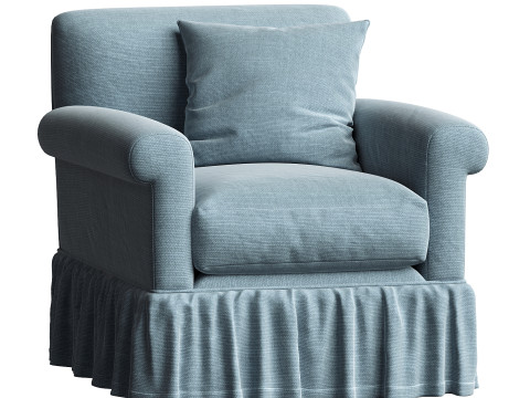 NiX by Nicola Harding curtain call armchair 3D 모델