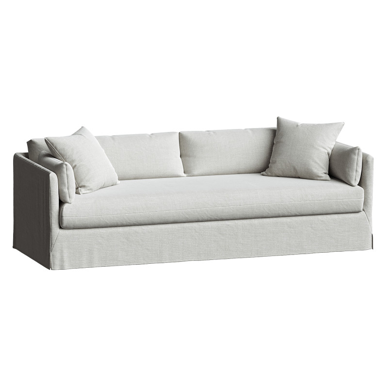 Rivera Slipcovered Sofa Modello 3D .c4d .max .obj .3ds .fbx .stl .blend 