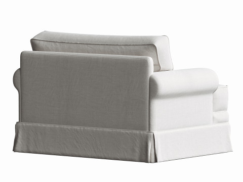 Brookner Upholstered Armchair Model 3D