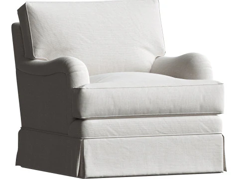 Aliante girevole Monica Modello 3D