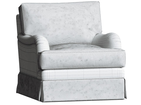 Monica Swivel Glider 3D 模型