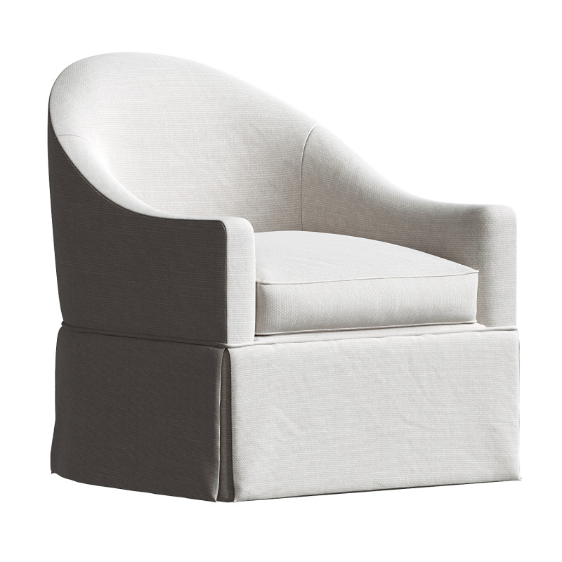 Grace Swivel Chair 3D मॉडल .c4d .max .obj .3ds .fbx .stl .blend 