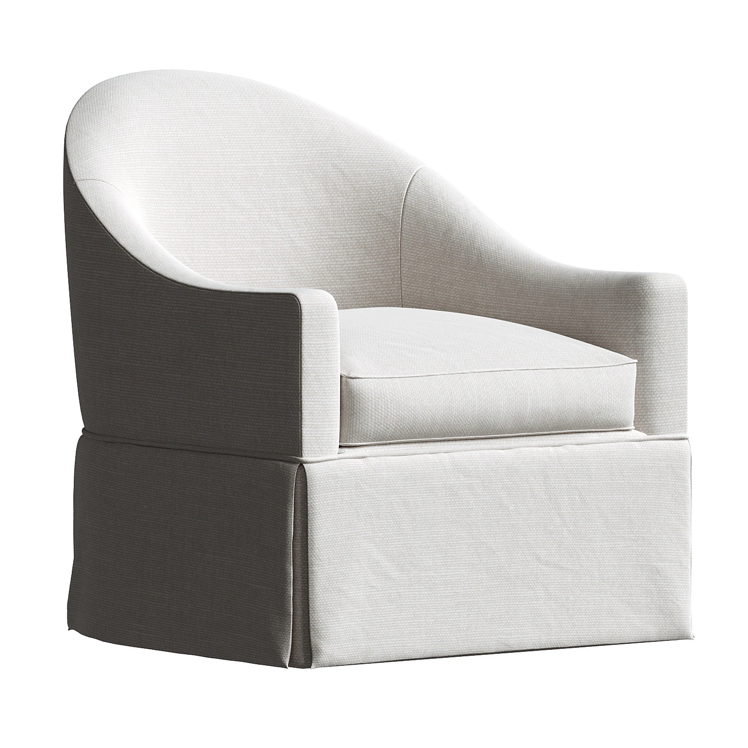 Grace Swivel Chair 3D Model .c4d .max .obj .3ds .fbx .stl .blend 