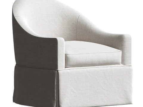 Krzesło obrotowe Grace Model 3D