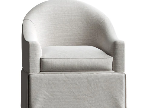 Grace Swivel Chair 3D Model