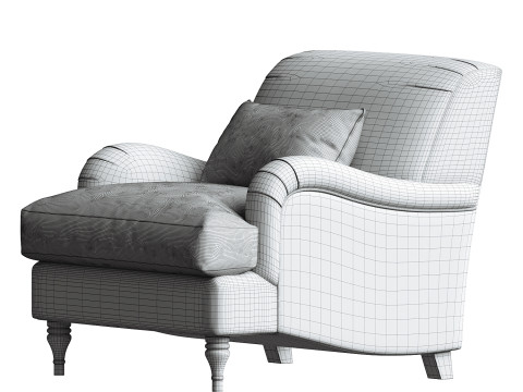 Carlisle Tightback Chair Model 3D