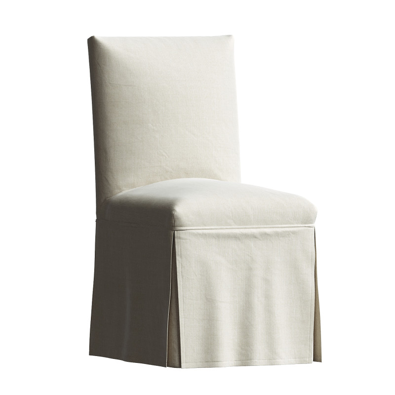 Parsons Chair Slipcover Ballard Essential 3D मॉडल .c4d .max .obj .3ds .fbx .stl .blend 