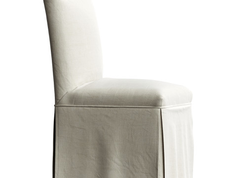 Parsons Chair Slipcover Ballard Essential 3D मॉडल