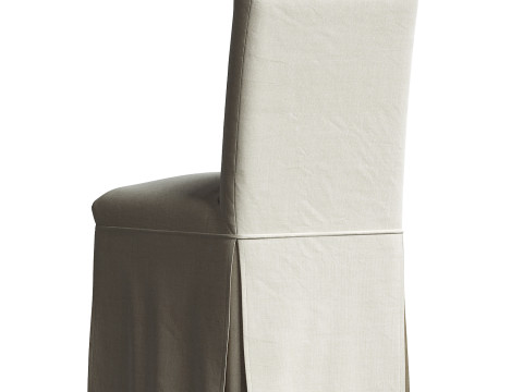 Parsons Chair Slipcover Ballard Essential 3D मॉडल