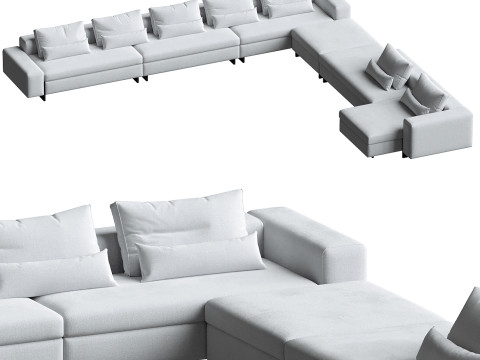 Concerto Sectional by Nicola Gallizia 3D Model