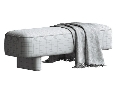 Camryn Bench 3D Model