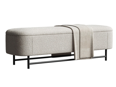 Melrose Bench 3D 模型