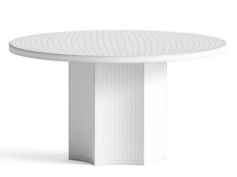 Nono Scarpa Dining Table 22 3D मॉडल