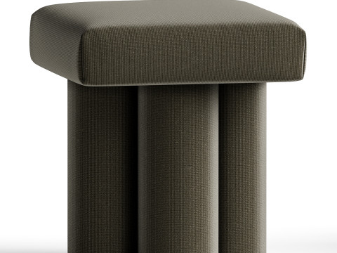 Clover Stool by Sarah Sherman Samuel Model 3D