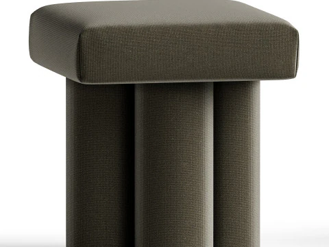 Sgabello Clover di Sarah Sherman Samuel Modello 3D