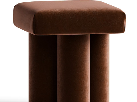 Clover Stool by Sarah Sherman Samuel Model 3D