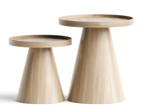 Table d'appoint Orella Modèle 3D