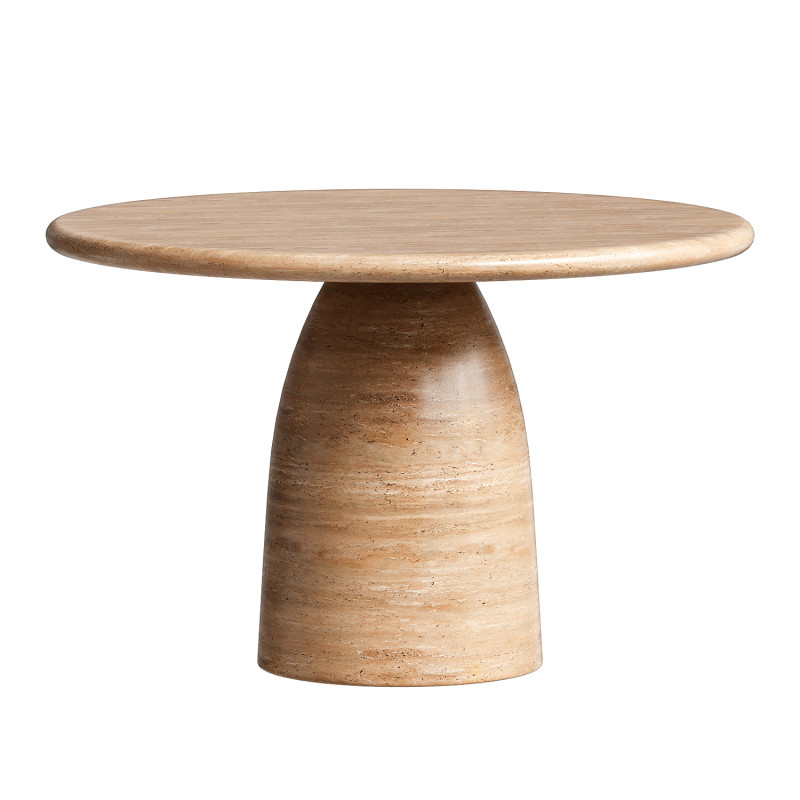 Vinci Round Dining Table Modèle 3D .c4d .max .obj .3ds .fbx .stl .blend