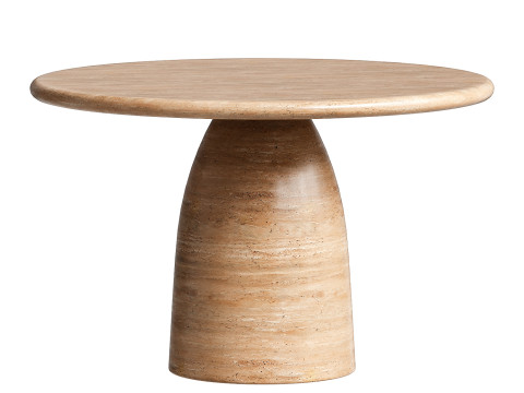 Vinci Round Dining Table Modelo 3D