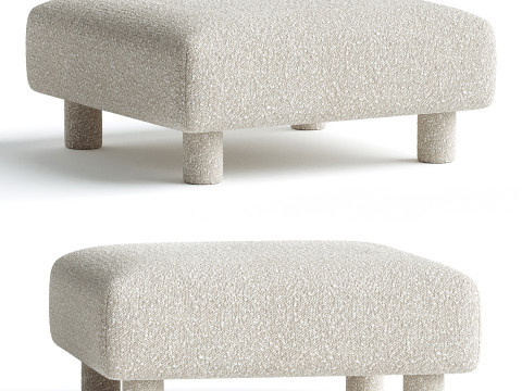 Dase Ottoman 3D 모델