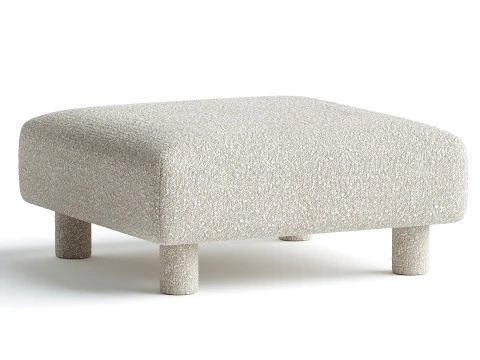 Dase Ottoman 3D Model