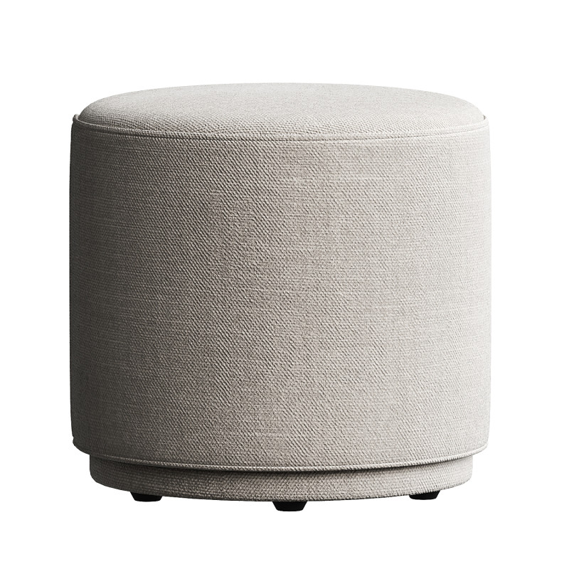 Jake Upholstered Swivel Stool 3D 모델 .c4d .max .obj .3ds .fbx .stl .blend