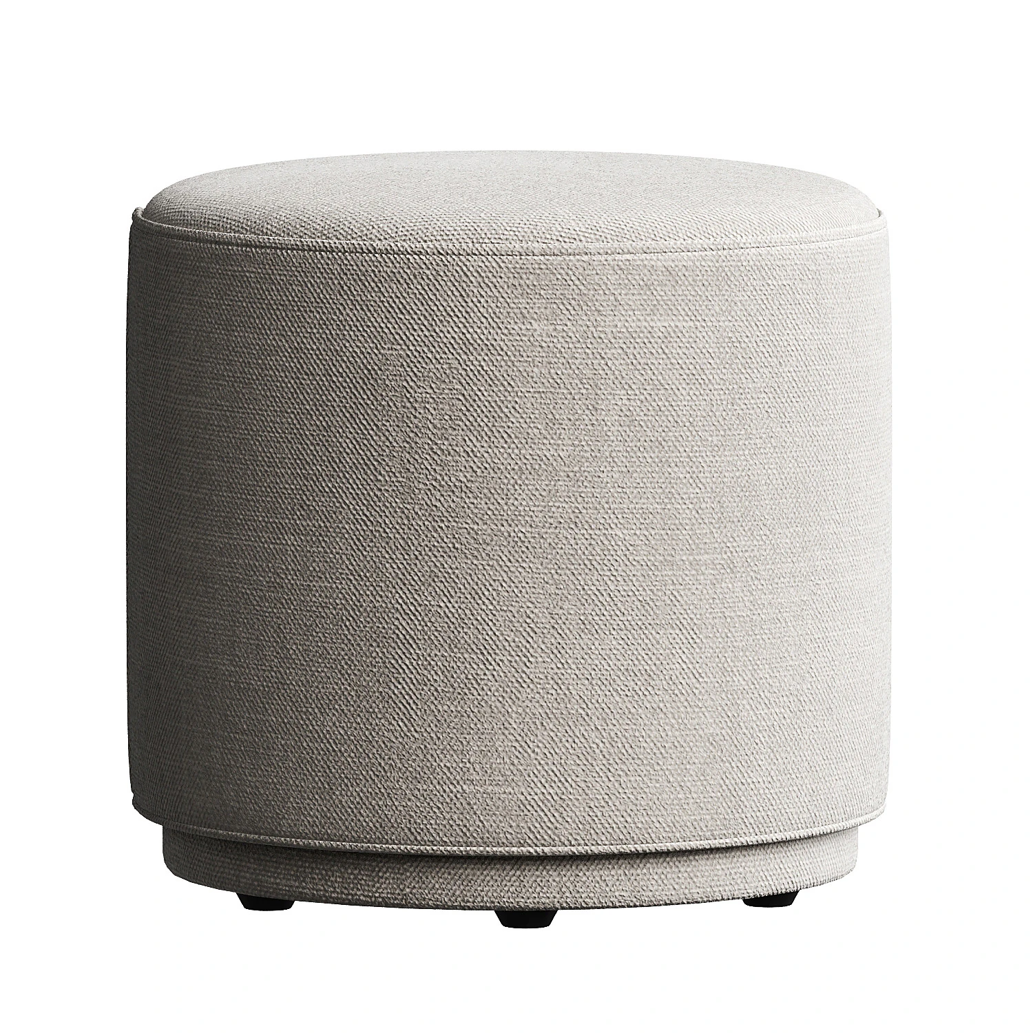 Jake Upholstered Swivel Stool 3D Model .c4d .max .obj .3ds .fbx .stl .blend