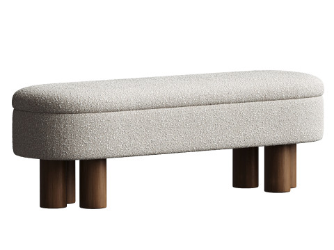 Joddie Flip Top Storage Bench Model 3D
