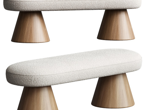 Merax Bench 3D मॉडल