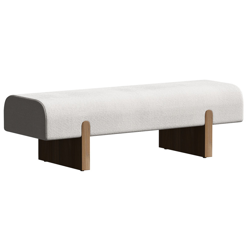 Socca Bench Curious Linen 3Dモデル .c4d .max .obj .3ds .fbx .stl .blend 
