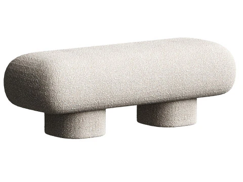 Panca per i piedi grandi Modello 3D