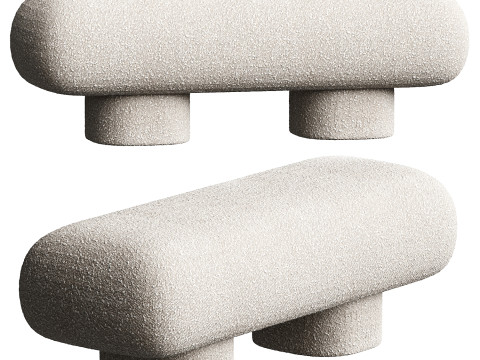 Big Foot Bench Modelo 3D