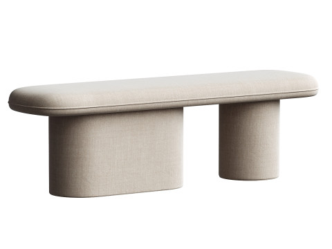 Rull Bench Model 3D
