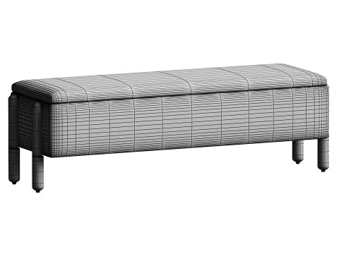 WestElm Ditmars Trunk 3D Model