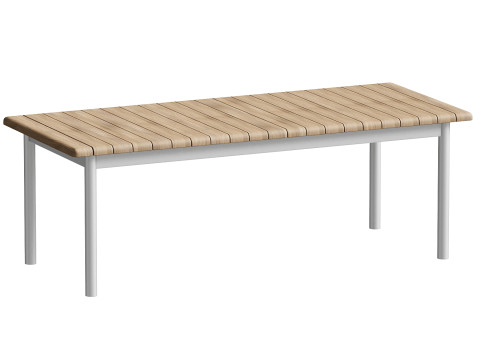 Fritz Hansen Pelagus Extendable Dining Table Chair Modelo 3D