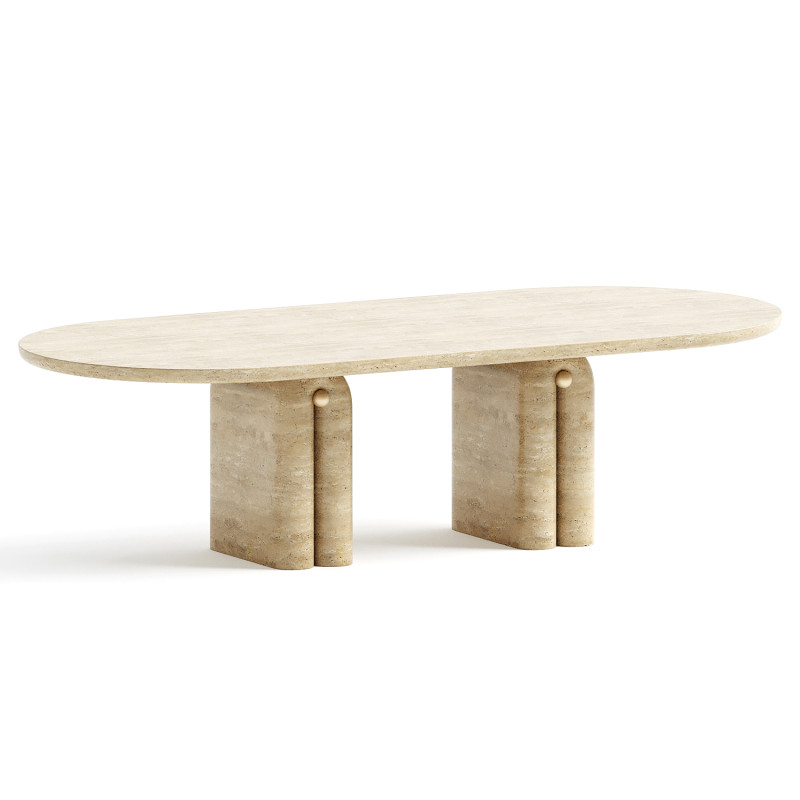 PEARL TABLE BY ARTHUR VALLIN 3D 模型 .c4d .max .obj .3ds .fbx .stl .blend 