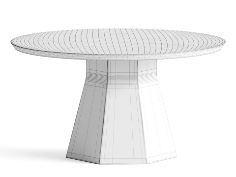 Nono Scarpa Dining Table 23 3D Model