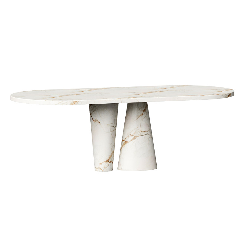 CITE OVAL TABLE BY GIORGIO BONAGURO 3D Model .c4d .max .obj .3ds .fbx .stl .blend